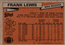 1981 Topps Frank Lewis