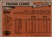 1981 Topps Frank Lewis #18