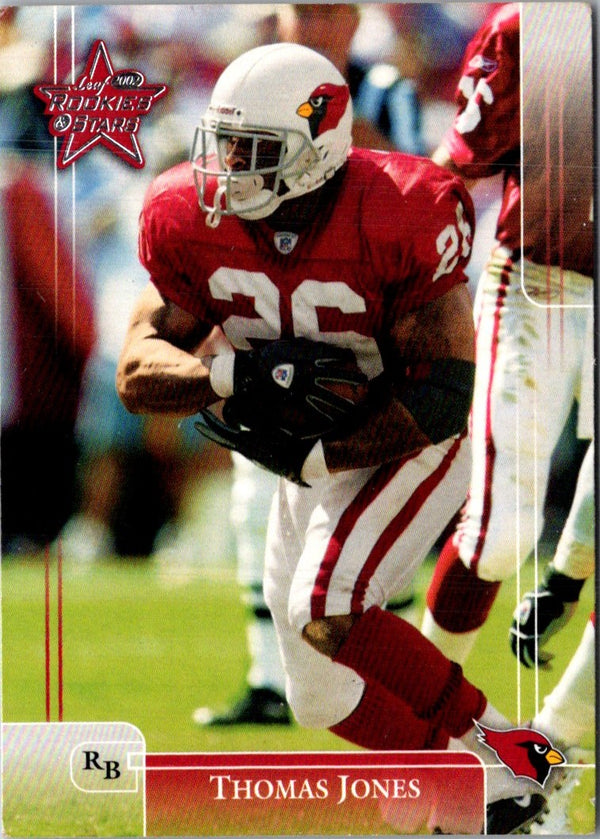 2002 Leaf Rookies & Stars Thomas Jones #3