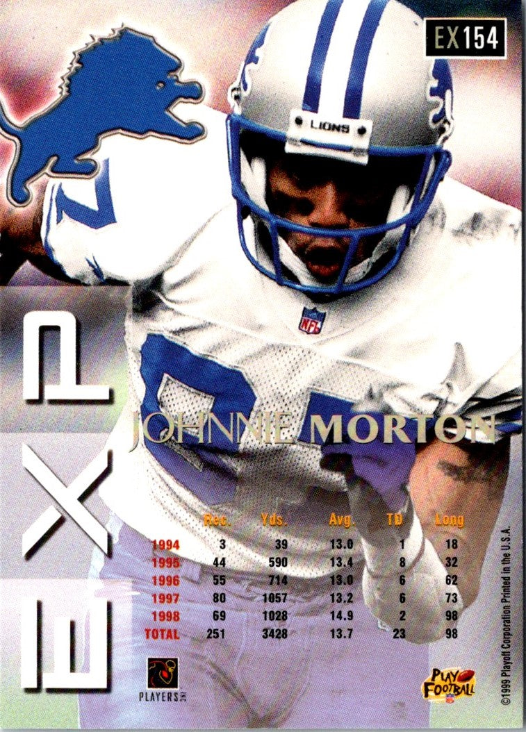 1999 Playoff Prestige EXP Johnnie Morton