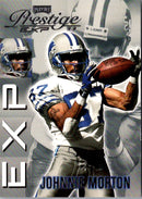 1999 Playoff Prestige EXP Johnnie Morton