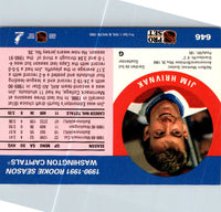 1991 Pro Set Jim Hrivnak #509