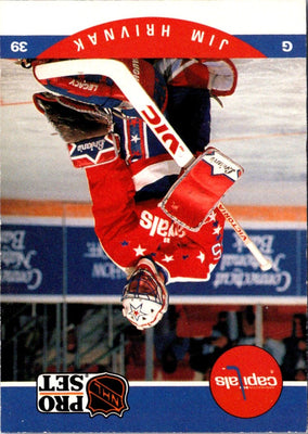 1991 Pro Set Jim Hrivnak #509