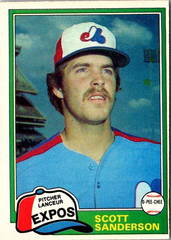 1981 Topps Scott Sanderson #235