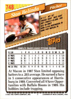 1993 Topps Stan Belinda #748