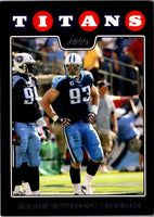 2008 Topps Tennessee Titans Kyle Vanden Bosch #TEN5