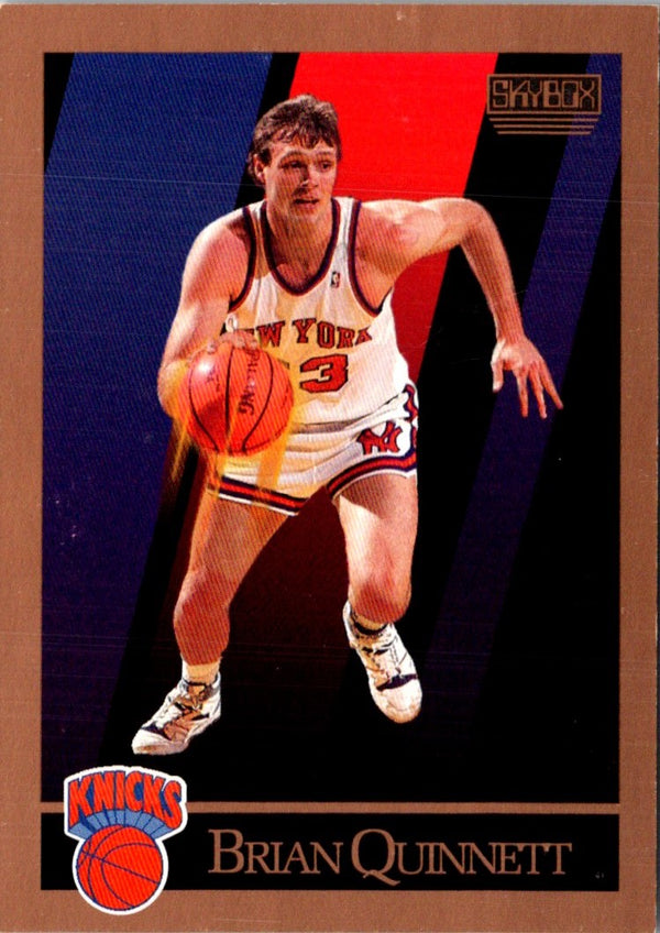 1990 SkyBox Brian Quinnett #192 Rookie