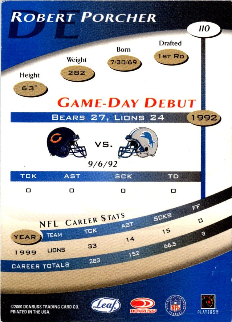 2000 Quantum Leaf Robert Porcher