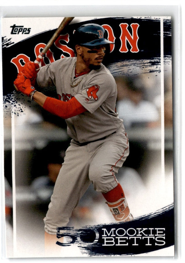 2019 Topps Mookie Betts Star Player Highlights Mookie Betts #MB-26