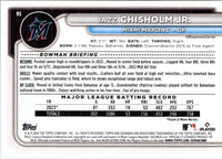 2024 Bowman Green Pattern Jazz Chisholm Jr. #95