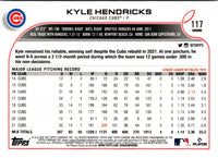 2022 Topps Chrome Kyle Hendricks #117