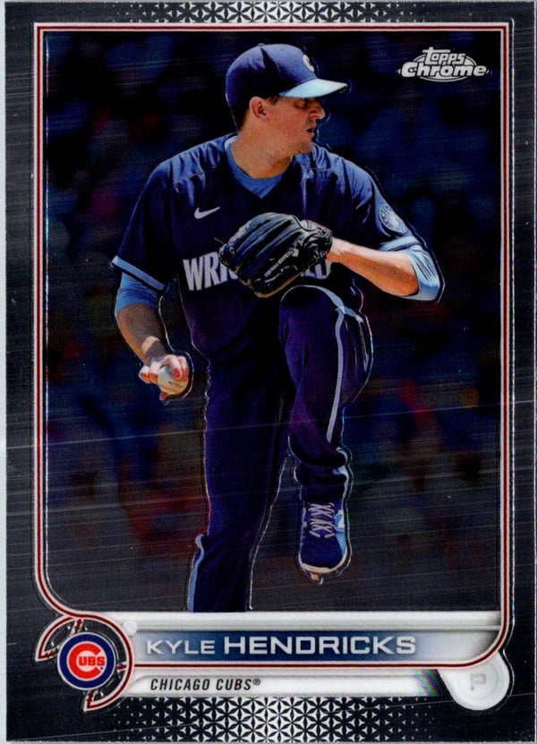 2022 Topps Chrome Kyle Hendricks #117