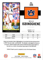 2020 Score Black Noah Igbinoghene #335