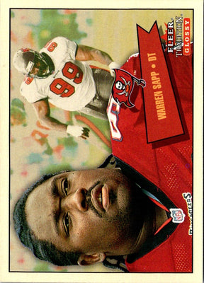 2001 Fleer Tradition Glossy Warren Sapp #157
