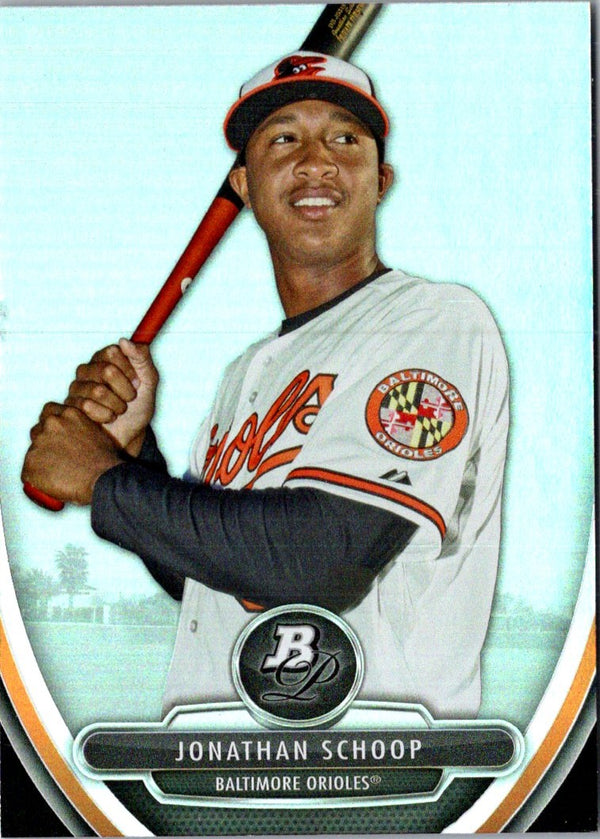 2013 Bowman Platinum Prospects Jonathan Schoop #BPP100