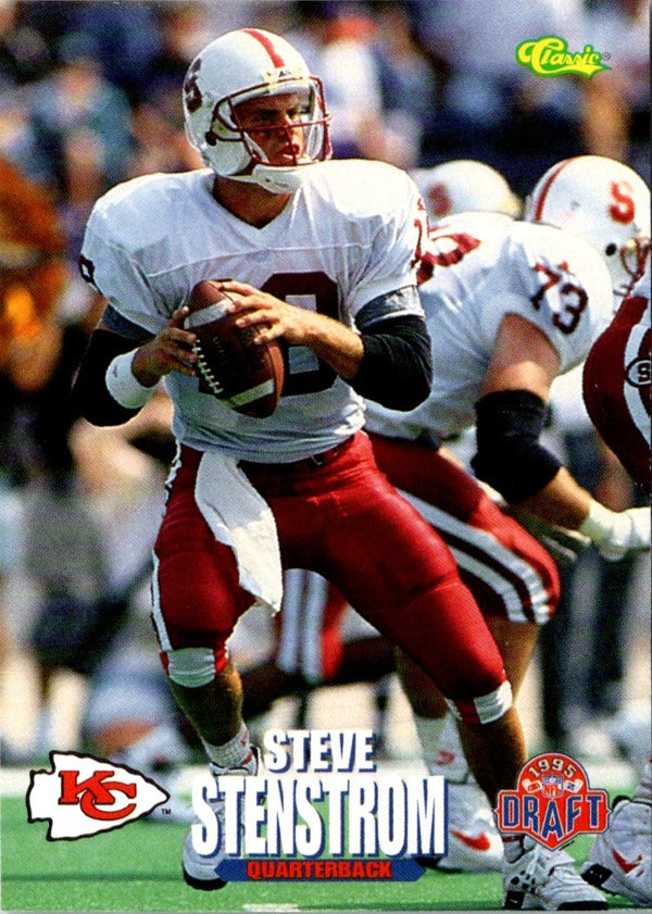 1995 Classic NFL Rookies Steve Stenstrom #39