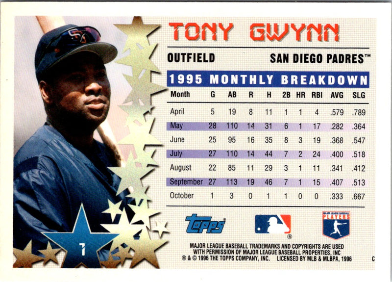 1996 Topps Tony Gwynn