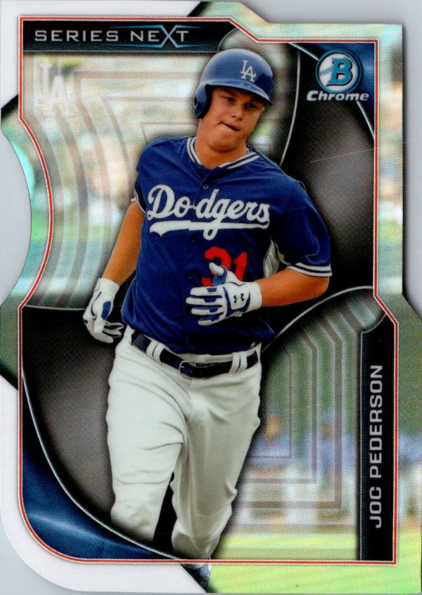 2015 Bowman Chrome Series Next Die Cuts Joc Pederson #SN-JP