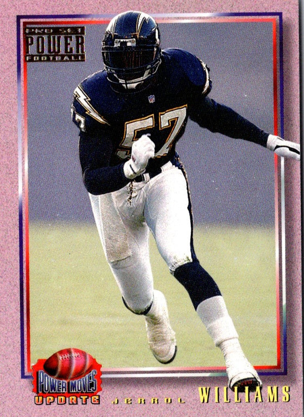 1993 Pro Set Power Update Prospects Jerrol Williams #PMUD26