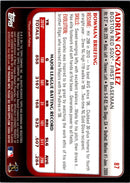 2011 Bowman Adrian Gonzalez
