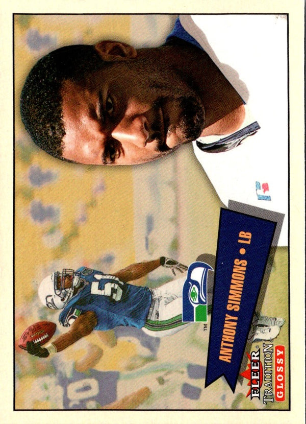 2001 Fleer Tradition Glossy Anthony Simmons #238