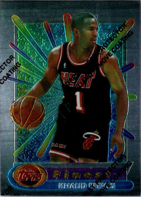1994 Finest Khalid Reeves #303 Rookie