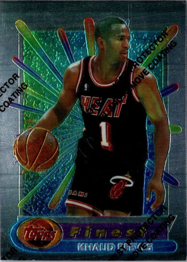 1994 Finest Khalid Reeves #303 Rookie
