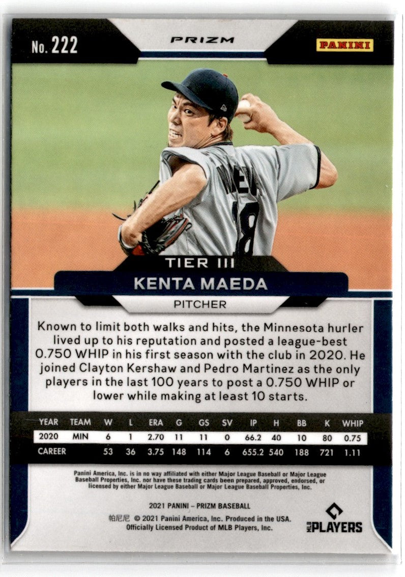 2021 Panini Prizm Kenta Maeda