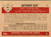 2019 Bowman Heritage Prospects Anthony Kay #53P-59