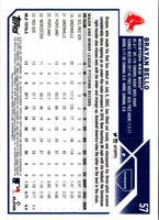 2023 Topps Chrome Brayan Bello #57 Rookie