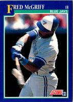 1991 Score Fred McGriff #480