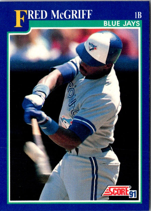 1991 Score Fred McGriff #480