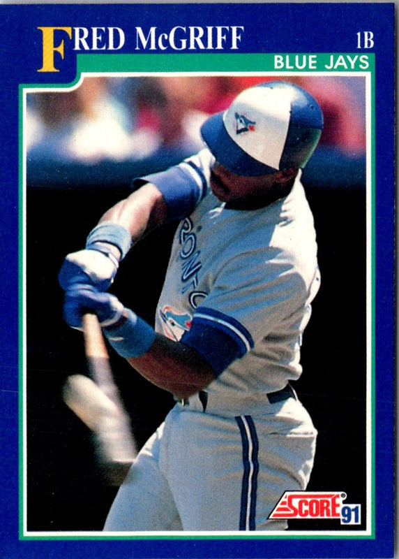 1991 Score Fred McGriff #480