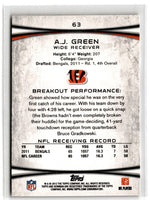 2012 Bowman A.J. Green #63