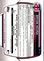 2023 Bowman Chrome Prospects Bryan Acuna #BCP-37