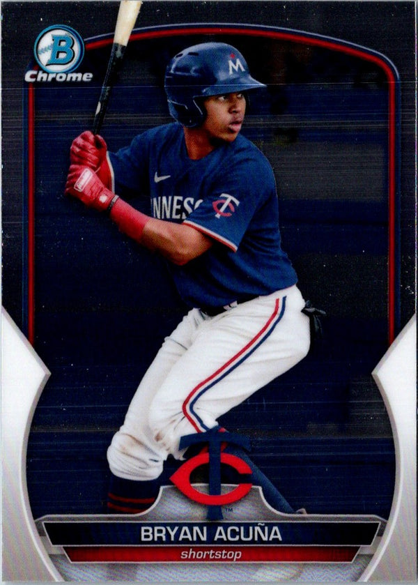 2023 Bowman Chrome Prospects Bryan Acuna #BCP-37