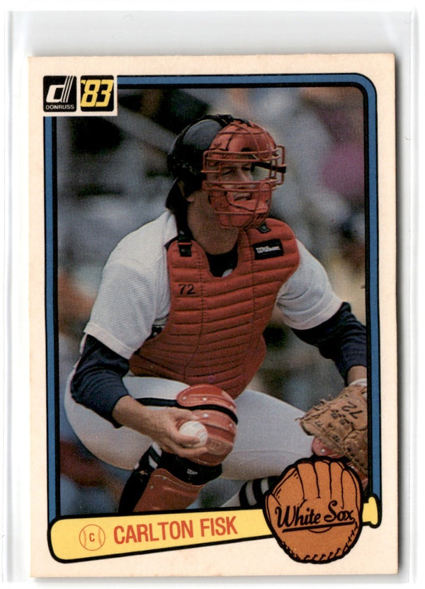 1983 Donruss Carlton Fisk #104