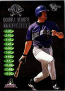 1998 SkyBox Dugout Axcess Double Header Travis Lee