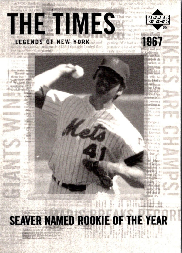 2001 Upper Deck Legends of New York Tom Seaver #193