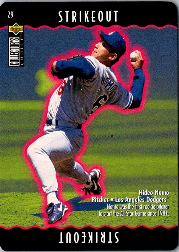 1996 Collector's Choice You Make the Play Hideo Nomo #29A