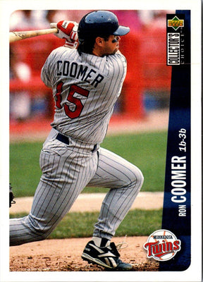 1996 Collector's Choice Silver Signature Ron Coomer #602