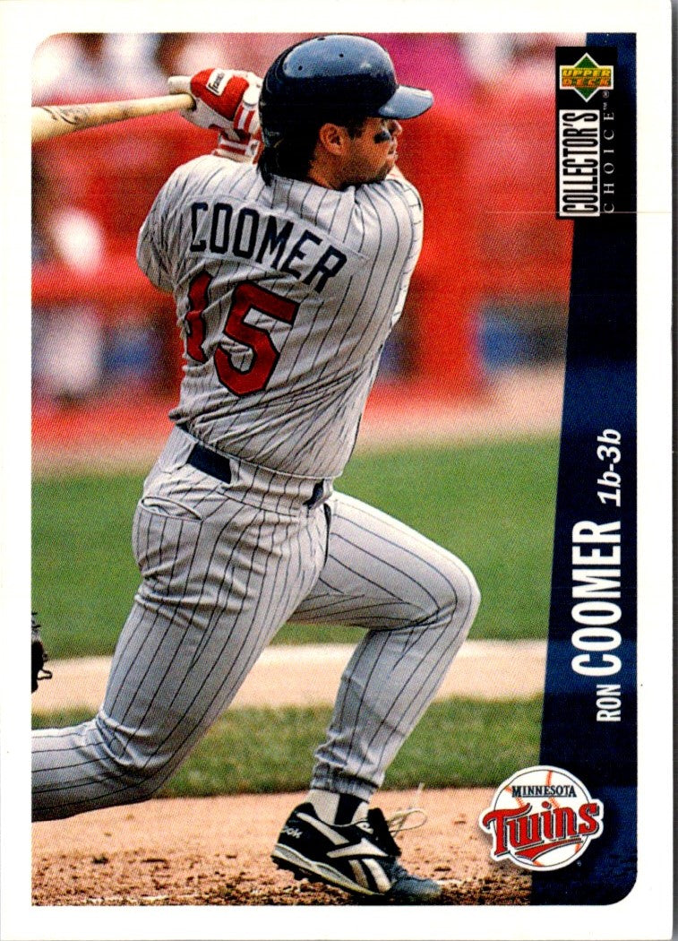 1996 Collector's Choice Silver Signature Ron Coomer