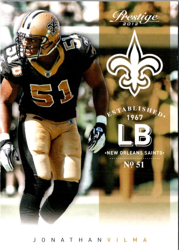 2012 Panini Prestige Jonathan Vilma #120