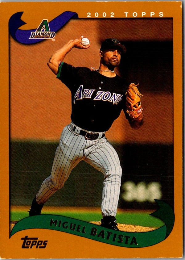 2002 Topps Miguel Batista #374