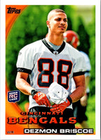 2010 Topps Dezmon Briscoe #328 Rookie