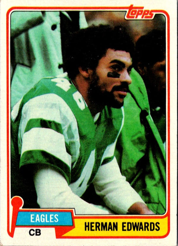 1981 Topps Herman Edwards #179