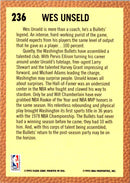 1992 Fleer Wes Unseld