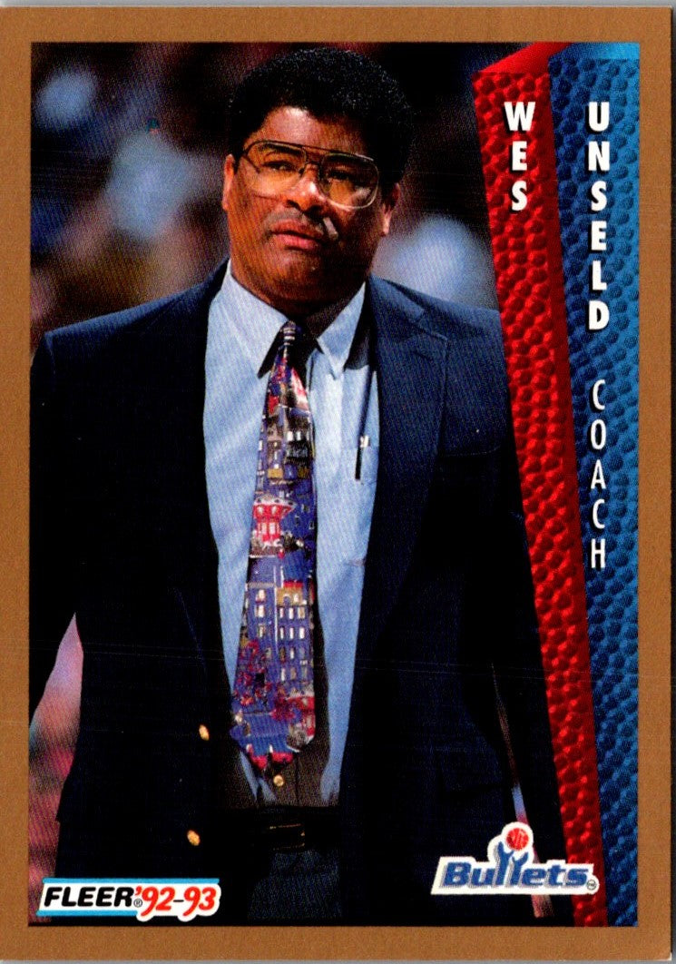 1992 Fleer Wes Unseld