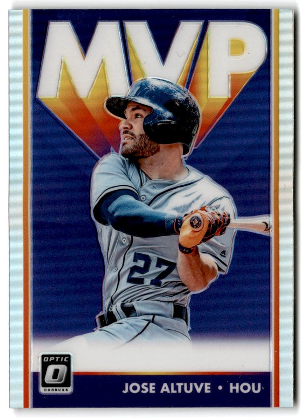 2019 Donruss Optic MVP Jose Altuve #MVP-4