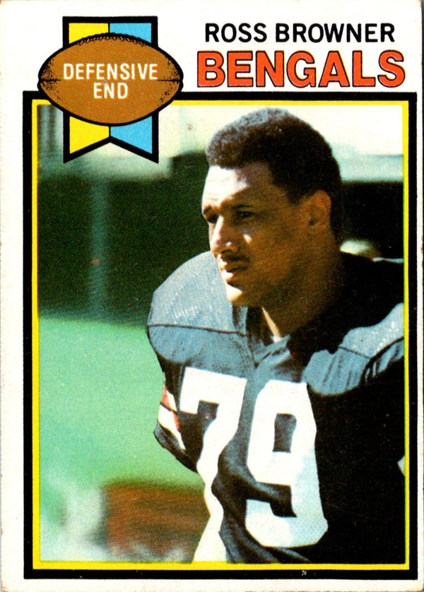 1979 Topps Ross Browner #135 Rookie